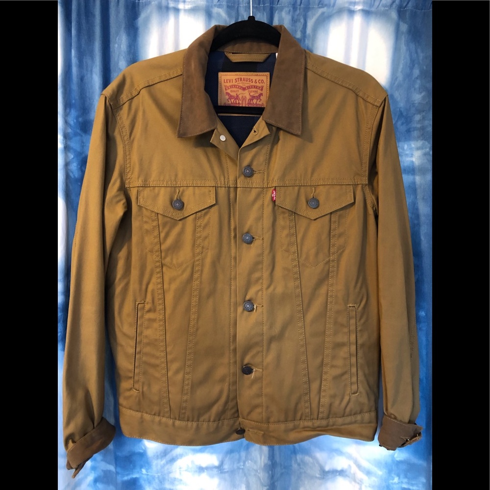 Levi’s Waxed Cotton Trucker Jacket - Size Medium